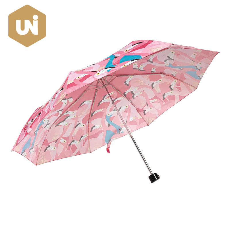 3 Umbrelă pliabilă manuală compactă deschisă