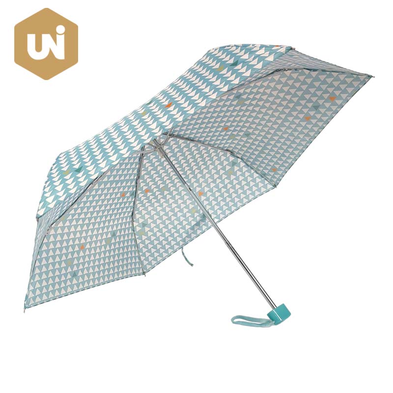 Umbrelă de ploaie compactă 6k Lady Super Mini cu 3 secțiuni