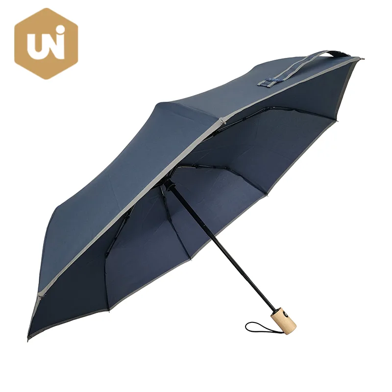 Umbrelă pliabilă din fibră de sticlă cu deschidere și închidere automată