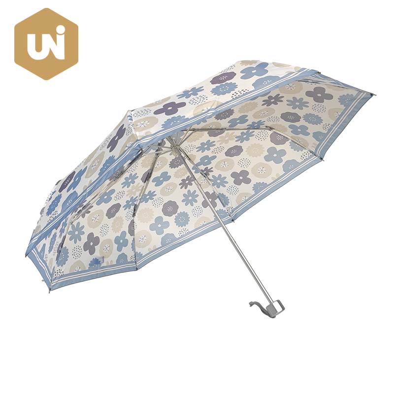 Umbrelă de ploaie Super Light Lady Super Mini cu 3 secțiuni