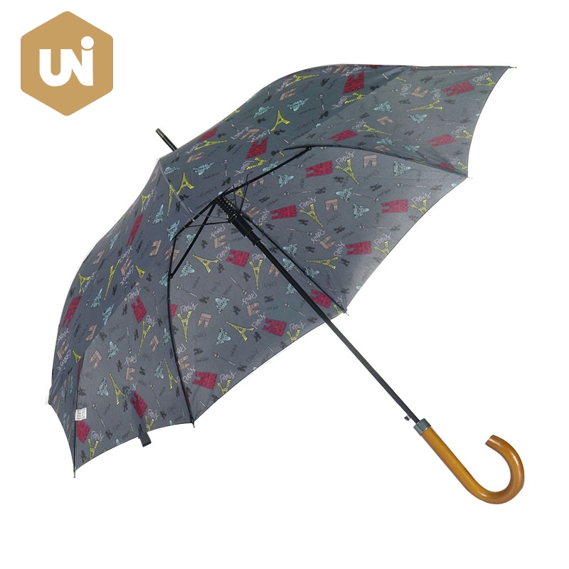 Umbrelă blândă din lemn